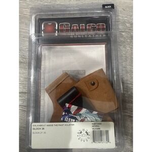 GALCO Walkabout Inside the Pant Holster for Glock 26,27,33 Right Hand Tan WLK286